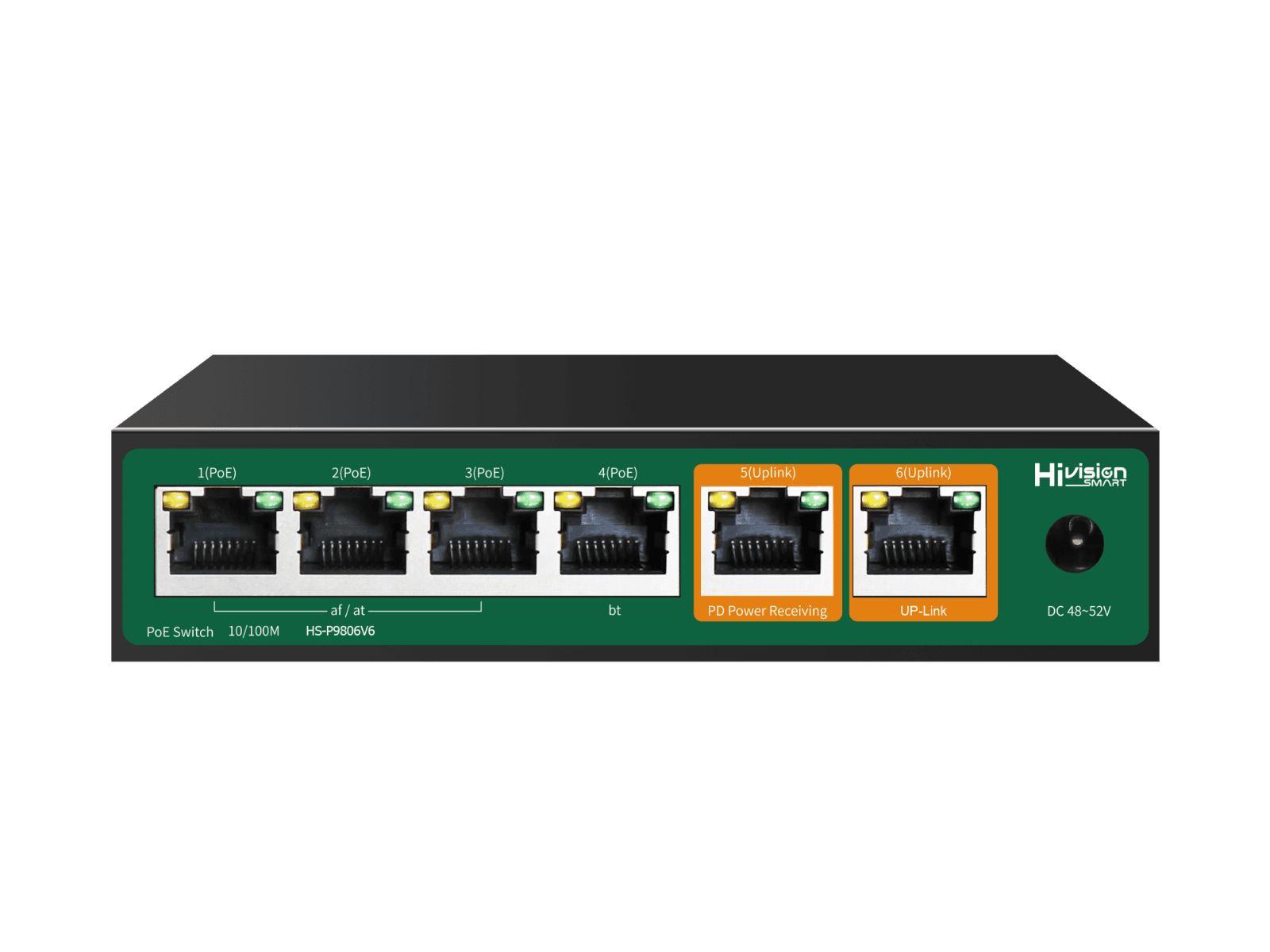 HS-P9806V6 Extend PoE Switch