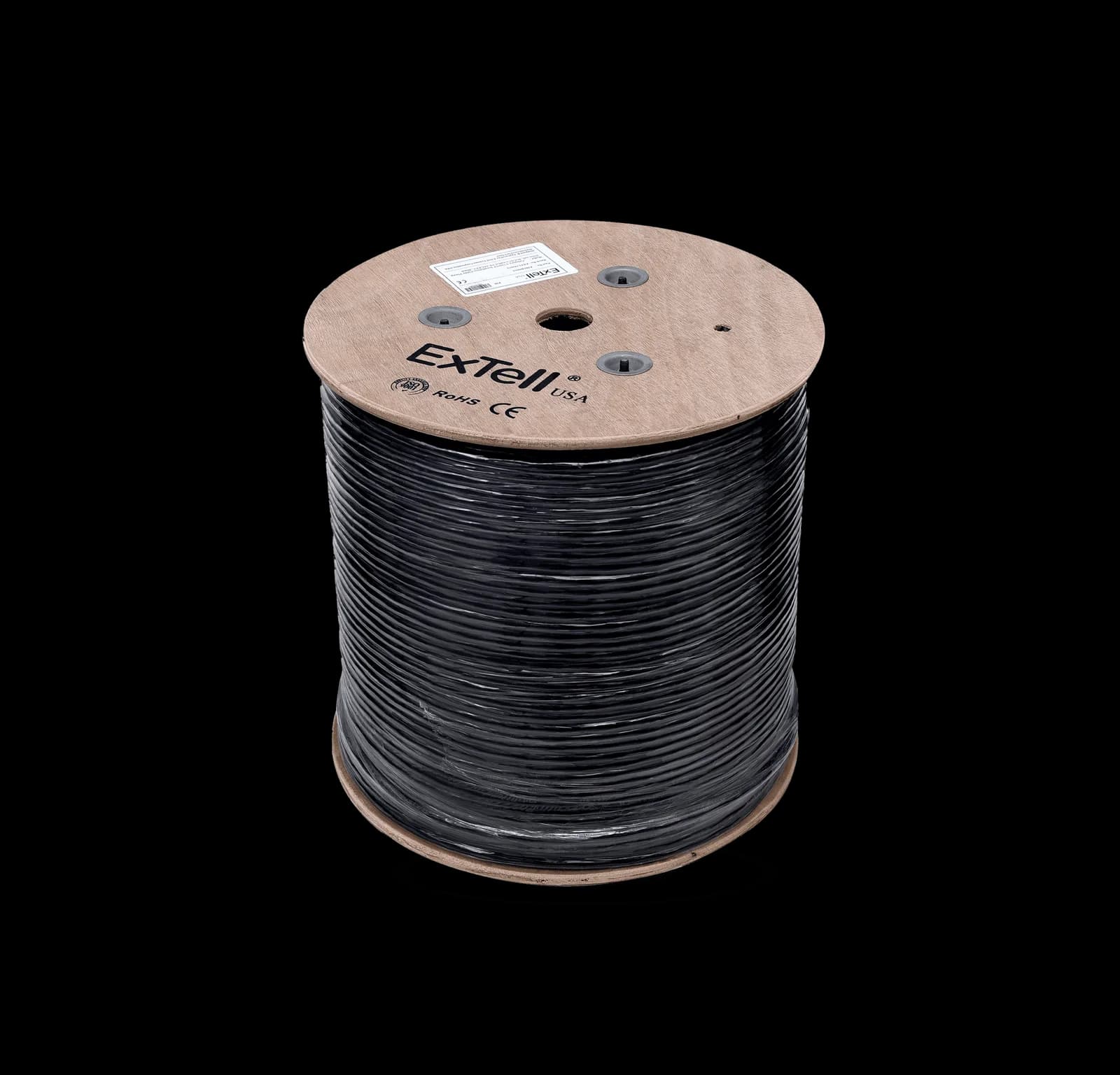 ExTell CX Series CAT6A U/UTP Network Cable, Unshielded, PE Sheath-E6ACPO33-U